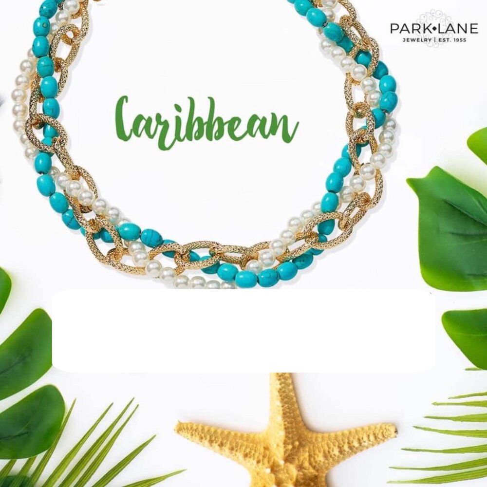 Park Lane Jewelry Caribbean Necklace -  3 in 1 necklace